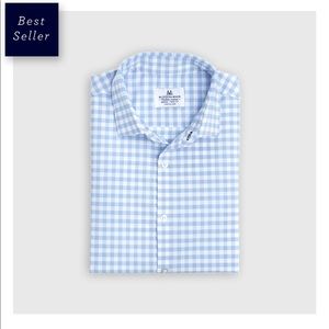Mizzen + Main Large Trim-Fit Dress Shirt